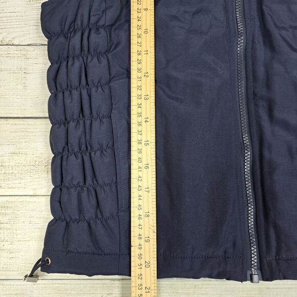 Vintage Union Bay Puffer Blue Y2K Utility Vest Size Small - Picture 9 of 9